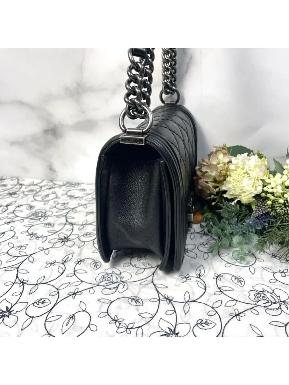 Chanel Quilted Boy Chain